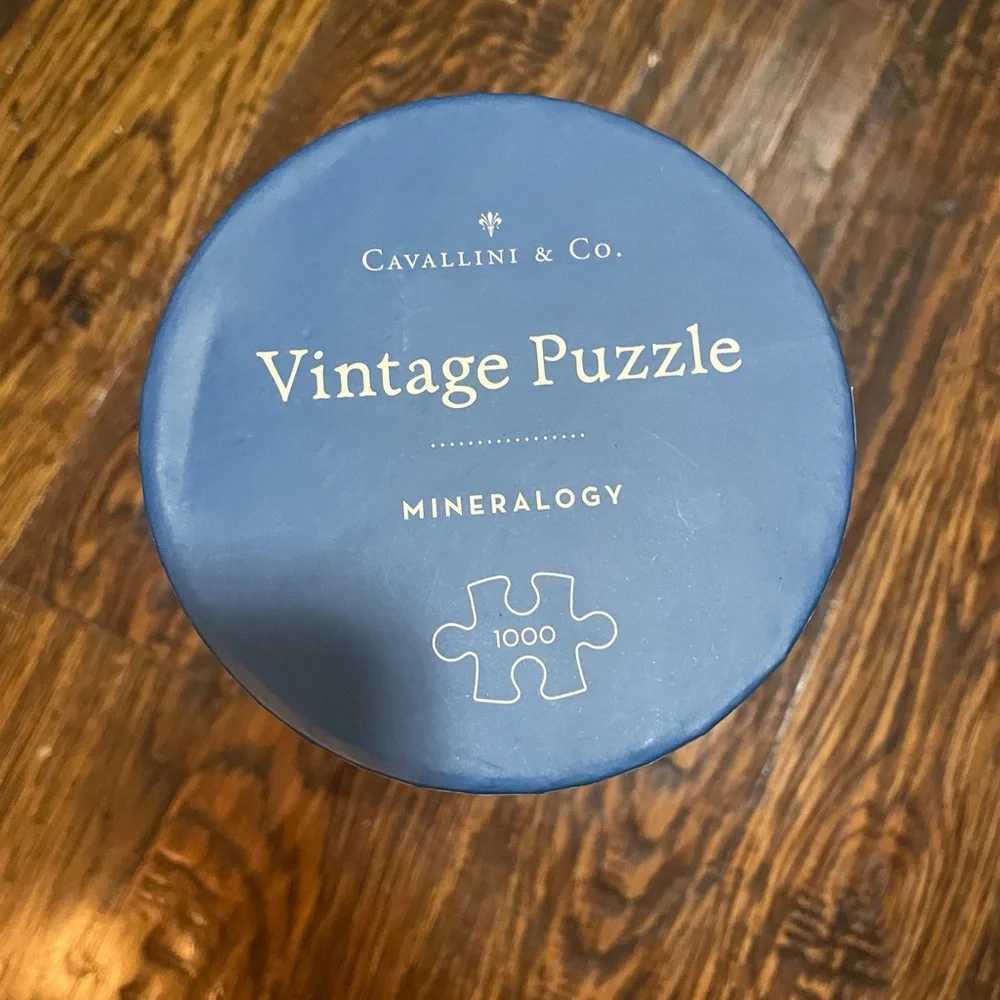 UNOPENED, New Vintage Mineralogy Puzzle in Tube - Picture 3 of 6